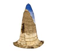 BJNGHKLN Cape à capuche pour Halloween - Pyramides d'Égypte - Longue cape à capuche pour adolescent