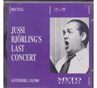 Björling,Jussi - Last Concert Goeteborg 1960 [Import]