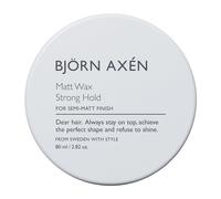 Björn Axén Produit coiffant Cire pour cheveux Matt Wax Strong Hold 80 ml