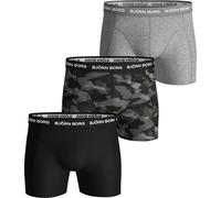 Björn Borg 3-Pack Boxers Shadeline Camo Grey Multicolore