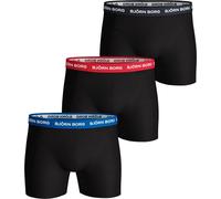Björn Borg 3-Pack Boxers Contrast Solids Noir