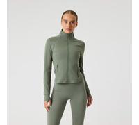 Björn Borg Borg Soft Zip Midlayer Haut manches longues Femmes - sauge XS