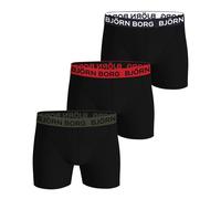 Björn Borg Boxer, 3er Paquet - Coton Stretch Caleçons, Grand Logo, ONU