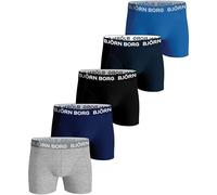Björn Borg Boxer-Shorts Solid Sammy (Lot de 5)