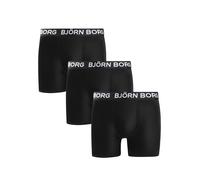 BJÖRN BORG Boxers noir chiné, Taille XXL