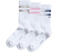 Björn Borg Chaussettes Classic Crew lot de 3 Blanc 41-45