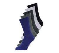 BJÖRN BORG Chaussettes 'Essential' bleu roi / gris chiné / kaki / olive / noir, Taille 36-40