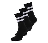 BJÖRN BORG Chaussettes noir / blanc, Taille 36-40