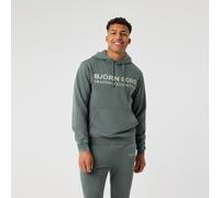 Björn Borg Classic Print Sweat à capuche Hommes-vert foncé M