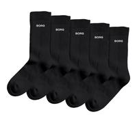 Björn Borg Crew Chaussettes lot de 5 Noir 35-38