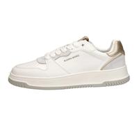 Björn Borg, Femme, Chaussures, Blanc, Taille: 39 EU Baskets en Cuir Blanc/Sable
