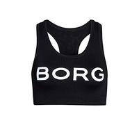 Björn Borg Femmes Solids Shelby Soutien-Gorge de Sport Noir Blanc XS sous-vêtements