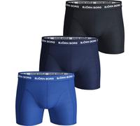 Björn Borg Noos Solids Caleçon Pack De 3 Hommes , Couleur: bleu , Taille: S