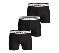 Björn Borg Sammy Lot de 3 Boxers contrastés pour Homme, Noir, XL