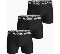 Björn Borg Short 3 Pack SOLID Coton STRETCH SHORTS Boxer