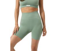 Björn Borg Studio Seamless Rib Legging Court Femme M Vert