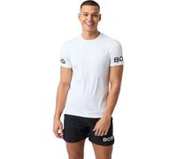BJÖRN BORG T-Shirt fonctionnel noir / blanc, Taille XXL