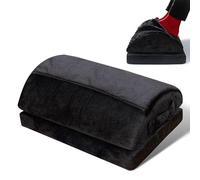 Björn&Schiller Repose-pieds ergonomique, repose-pieds chaud réglable en hauteur, avec poche pour les pieds intégrée, coussin orthopédique, idéal pour le bureau, le bureau et le bureau à domicile