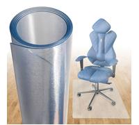 Björn&Schiller tapis de protection de sol 100x120 cm, tapis pour chaise de bureau, tapis antidérapant, protège-chaise, transparent