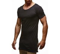 Björn Swensen BS2003 T-shirt dété à col rond pour homme Coupe slim En coton