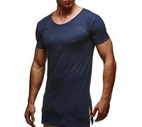Björn Swensen BS2003 T-shirt dété à col rond pour homme Coupe slim En coton
