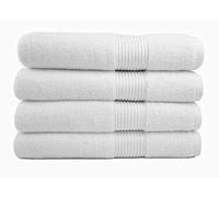 BJOOGE Lot de serviettes de qualité hôtelière, anti-décoloration, zéro twist, 100 % coton, 550 g/m², très doux, certifié Oeko-Tex 100
