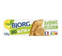 BJORG - Biscuit Avoine Nature 130G - Lot De 4