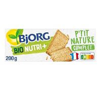 BJORG - Biscuit Petit Nature 200G - Lot De 4