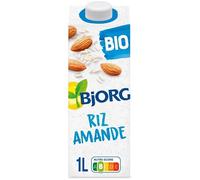 BJORG - Bjorg Boisson Riz Amande Bio 1L - Lot De 4