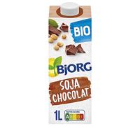 BJORG - Bjorg Boisson Soja Chocolat Bio, 1L - 1L - Lot De 3 - Vendu Par Lot