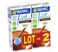 Bjorg Boisson amande choco - Les 2 briques de 1L