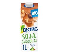 BJORG - Boisson Soja Chocolat - Une Boisson 100% Végétale - Riche En Protéines - Pauvre En Acides Gras Saturés - 1L
