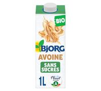 BJORG - Boisson Végétale Avoine Sans Sucres - Bio - 1 L