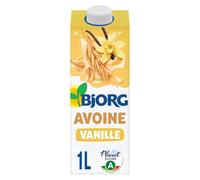 BJORG - Boisson Végétale Avoine Vanille - Bio - 1 L | 100% végétal - Sans Sucre Ajouté - Pauvre en matières grasses - Sans Lactose