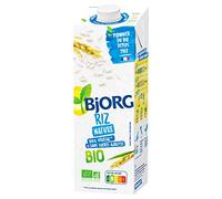 BJORG - Boisson Riz Nature - Boisson Végétale Bio - Sans Sucres Ajoutés - 1L