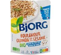 BJORG - Boulgour Quinoa Sésame 250G - Lot De 4