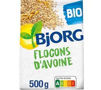 BJORG - Flocons D'Avoine 500G - Lot De 4