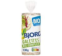 BJORG - Galettes De Riz Complet 130G - Lot De 4