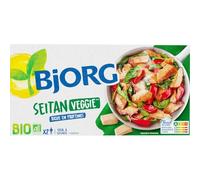 BJORG - Galettes végétales Bio Seitan | Savoureux et onctueux | Parfaites pour vos repas gourmands | les 2 galettes de 85g | LOT DE 3