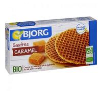 BJORG - Gaufre Au Caramel 175G - Lot De 4 - livraison offerte
