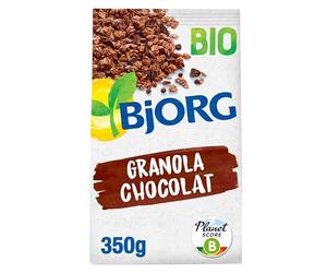BJORG - Granola Chocolat - Aux Céréales Complètes Pour le Petit Déjeuner - Riche en Fibres - 6 Boîtes de 350 g 9 (L'emballage peut varier)