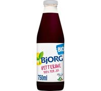 BJORG - Jus de Betteraves Rouges Savoureux et Authentique, Bouteille 750ml