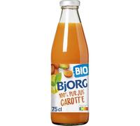 BJORG - Jus de Carotte Authentique et Savoureux, Bouteille 75cl