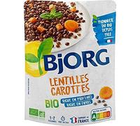 Bjorg Lentilles Carottes- Veggie et Bio - 250 g