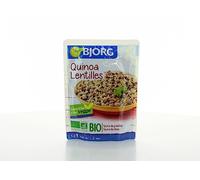 BJORG - Mélange Gourmand Quinoa et Lentilles, Prêt à l'emploi 250g
