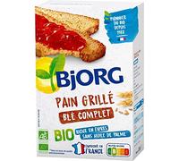 BJORG - Pain Grillé Au Blé Complet 250G - Lot De 4