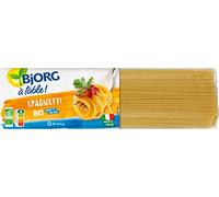 BJORG - Spaghetti Bio - Source de Protéines - Pâtes Alimentaires au Blé Dur - 500 g