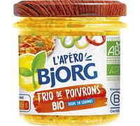 BJORG - Tartine Et Cuisine Poivrons 135G - Lot De 4 - Offre Special