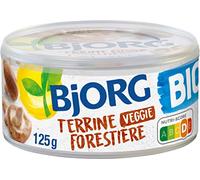 BJORG - Terrine Forestière Veggie - Tartinable Bio - 125 g | 100% Végétal - Idéal Apéritif - Sans Huile de Palme