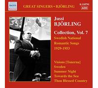 Bjorling, Jussi - Mélodies Romantiques Suédoises (1929-1953) /Vol.7
